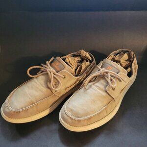 Mens Pair of Skechers Status Melec Boat Shoes Size 10.5